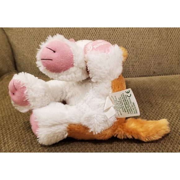 2015 Orange White Cabbage Patch Kids Adoptimals Cat Green Eyes No Paper Tag - Picture 6 of 12